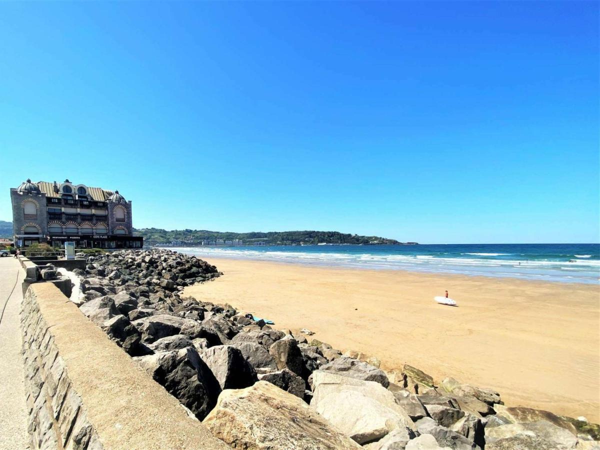 Grand Duplex 3 Etoiles Avec Parking A Hendaye Plage - Fr-1-2-358 Exteriér fotografie