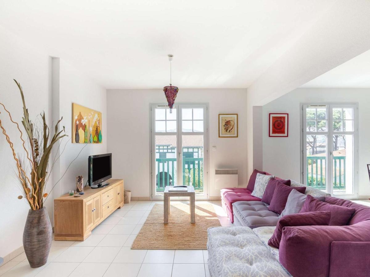 Grand Duplex 3 Etoiles Avec Parking A Hendaye Plage - Fr-1-2-358 Exteriér fotografie