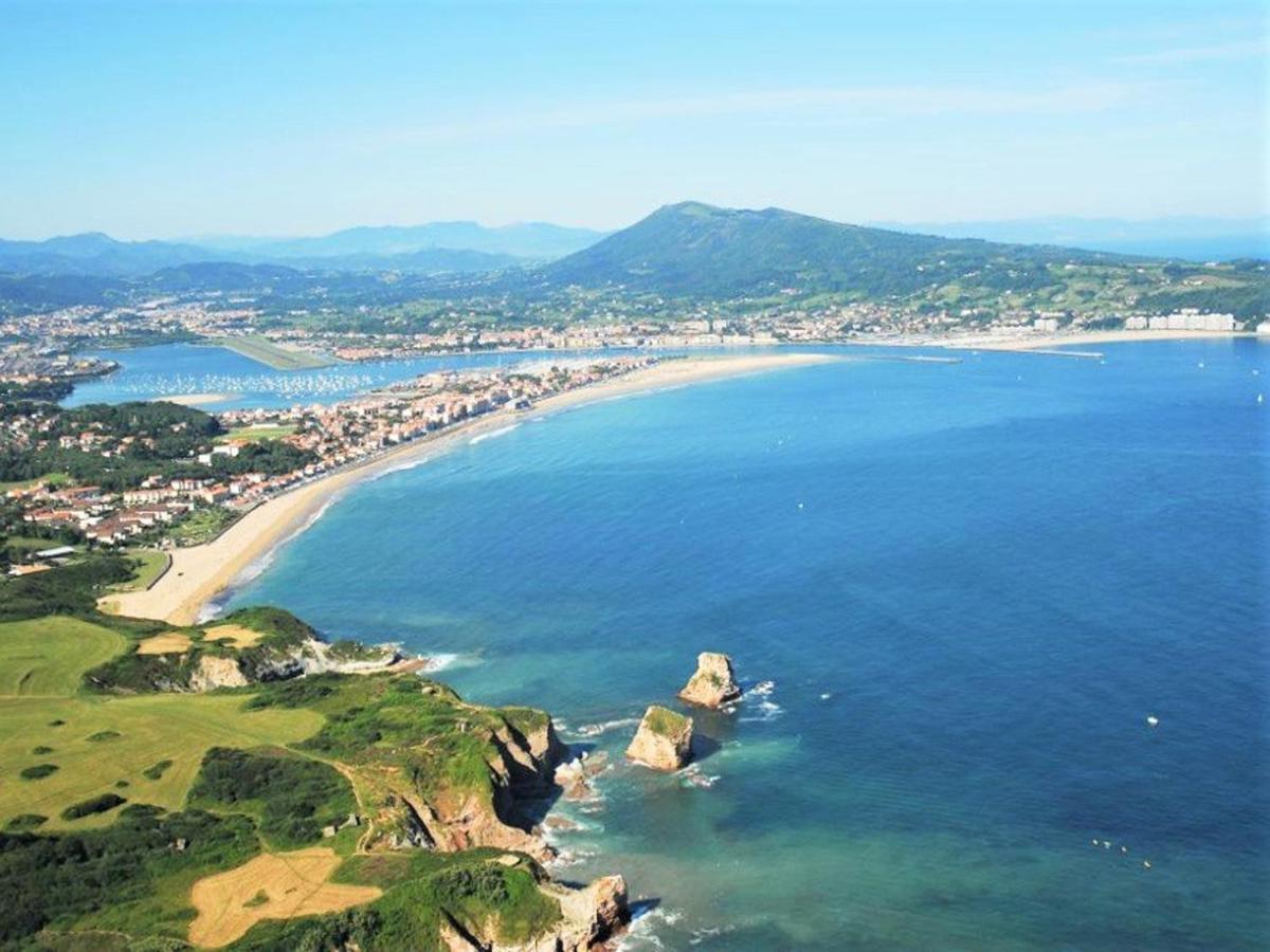 Grand Duplex 3 Etoiles Avec Parking A Hendaye Plage - Fr-1-2-358 Exteriér fotografie